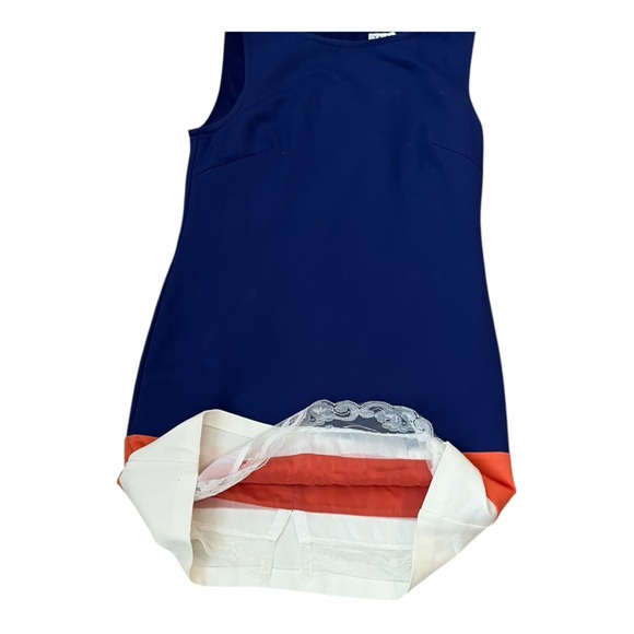 Trina Turk Royal Blue Colorblock‎ Sheath Dress | Size 6 - Picture 7 of 7